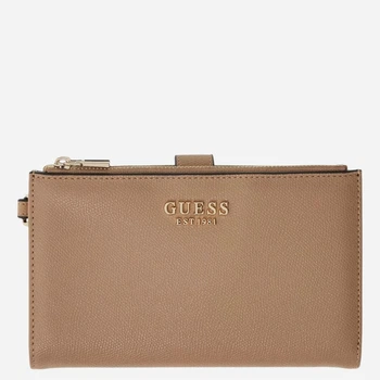 Кошелек женский из искусственной кожи для карточек Guess SWBG7898157-BEI Бежевый (800070360403)