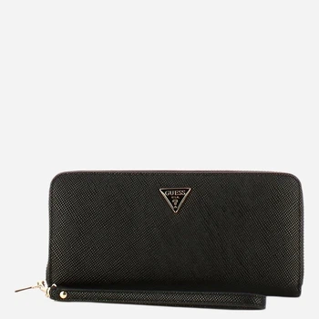 Кошелек женский из искусственной кожи для карточек Guess SWZG9747146-BLA Черный (800070360416)