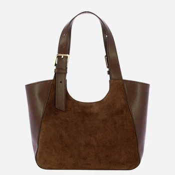 Сумка жіноча з натуральної шкіри середня Furla WB02099BX40183244S1007 Коричнева (800070360632)