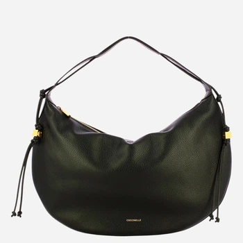 Torebka hobo damska skórzana Coccinelle E1VCA130101-001 Czarna (800070363592)