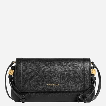 Torebka crossbody damska skórzana Coccinelle E5VCA550101-001 Czarna (800070363600)