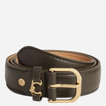 Pasek damski skórzany Coccinelle E3TOS110601-W25 XL Ciemnobrązowy (800070363670)