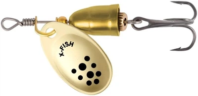 Блешня X-Fish Wolf №5 12.5g Gold