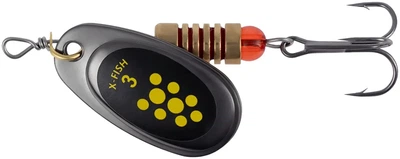 Блешня X-Fish Dark Side №3 6g Nickel black lime
