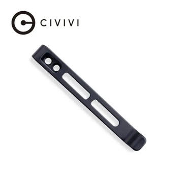 Кліпса кишенькова сталева Civivi без гвинтів CA-06A-V1