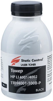 Тонер Static Control HP LJ 4001/4002 100 г (TRH4001-100B-P)