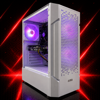 ПК AURA White I5-9400F/16GB/120SSD+750HDD/RTX2060-6GB Б/В
