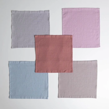 Набор вафельных салфеток 30х30см 50 шт GM Textile 220г/м2 (5 цветов)