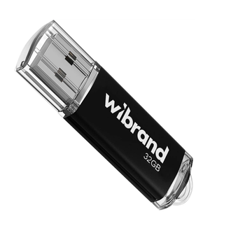 Флеш пам'ять Wibrand USB 2.0 32Gb Cougar Чорний 76006