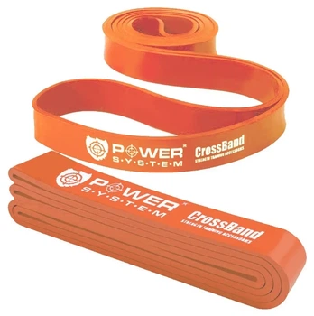Еспандер-петля (гумка для фітнесу та кроссфіту) Power System PS-4052 CrossFit Level 2 Orange (опір 10-35 кг) (PP_PS-4052_Orange)