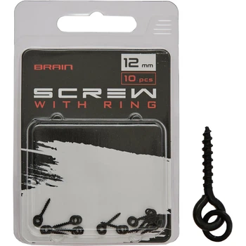 Винт для бойлов Brain Screw With Ring 12mm (10 шт/уп) SGCA-8026-12