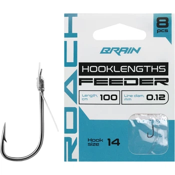 Готовый поводок Brain Roach 0.12mm