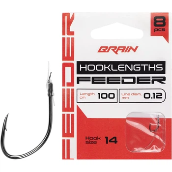 Готовый поводок Brain Feeder 0.12mm
