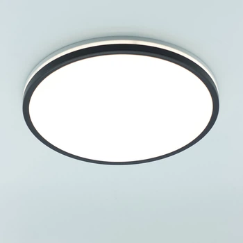 Управляемый светодиодный светильник ORBITA 45W R-RC-380x30-BLACK-230-IP20
