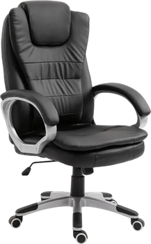 Fotel biurowy Activejet z masażem podgrzewany Czarny (YK7304 CZ)