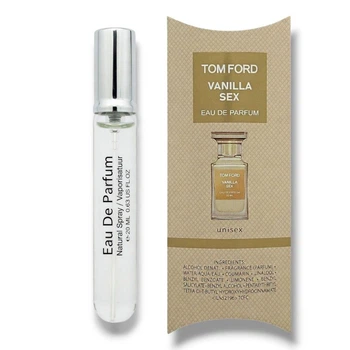 Парфюмированная вода унисекс No Brand (версия Tom Ford Vanilla Sex), 20 ml