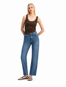 Женские синие джинсы RELAXED SLIM FIT размер 30