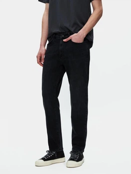 Мужские темно-серые джинсы slim tapered размер 28