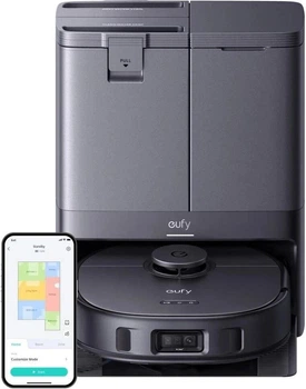 Робот-пилосос Eufy Robovac X10 Pro Omni Black (T2351G11)