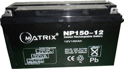 Аккумуляторная батарея Matrix 12V 150Ah (NP150-12)
