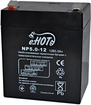 Аккумуляторная батарея Enot NP5.0-12 12V 5Ah (NP5.0-12/no VAT)