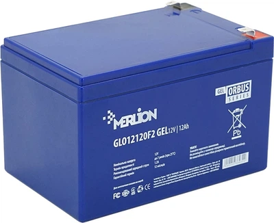 Аккумуляторная батарея MERLION ORBUS GLO12120F2 GEL 12V 12Ah (YT38032)