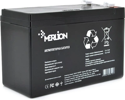 Аккумуляторная батарея MERLION AGM 12 V 9 Ah (GP1290F2B)