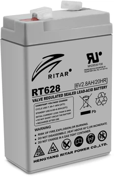 Аккумуляторная батарея AGM RITAR 6V 2.8Ah (RT628)