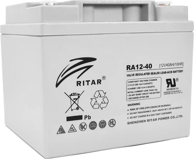 Акумуляторна батарея AGM RITAR 12V-40Ah (RA12-40)