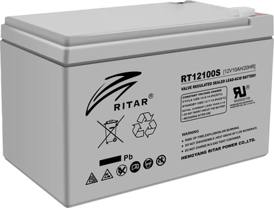 Аккумуляторная батарея AGM RITAR 12V 10.0Ah (RT12100S)