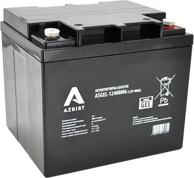 Акумуляторна батарея AZBIST Super GEL 12V 40.0Ah (ASGEL-12400M6)