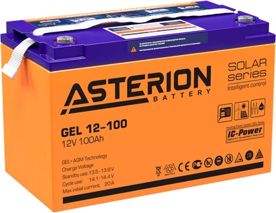 Аккумуляторная батарея Asterion GEL 12-100 ND 12V 100 Ah