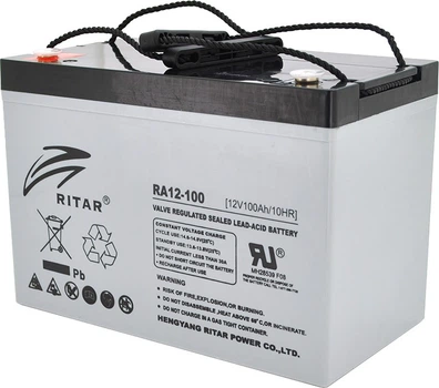 Аккумуляторная батарея Ritar RA12-100S Gray Case 12V 100Ah AGM (YT16282)