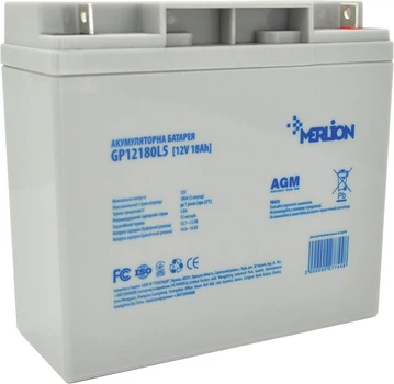 Аккумуляторная батарея MERLION AGM 12 V 18 Ah (YT27744)