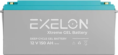 Акумуляторна батарея Exelon 150-12 GEL 12V 150Ah Grey (YT37162)