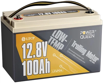 Аккумуляторная батарея Power Queen P12V100-100-LTP-4-A100 12.8V 100Ah LiFePO4 (44-00517)