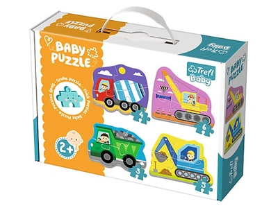 Пазли Транспортні засоби на будівельному майданчику Baby Classic Trefl 36072 Різнокольоровий shop (5900511360721)