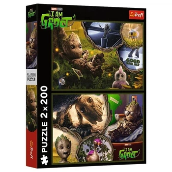 Пазли Я є Грут Marvel Heroes Trefl 13315 Різнокольоровий shop (5900511133158)