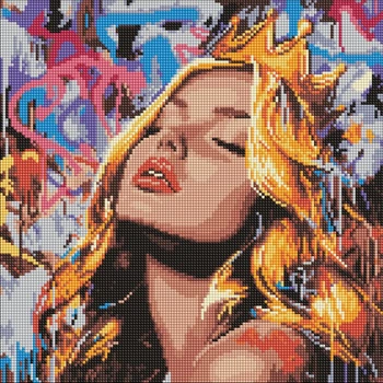 Алмазная мозаика Современная Спящая красавица ©art_selena_ua 40x40 AMO8316 Идейка