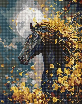 Алмазная мозаика Лошадь и ветер ©art_selena_ua 40x50 AMO20020 Идейка