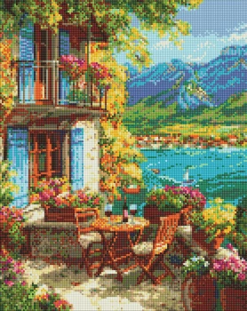 Алмазная мозаика Сиеста на Сицилии ©art_selena_ua 40x50 AMO20281 Идейка