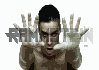Постер Rammstein Рамштайн А3 2467