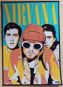 Постер Nirvana Нирвана А3 2464