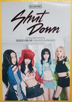 Постер (плакат) Блек пінк Black Pink Блэк Пинк А3 10458
