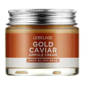 Крем LEBELAGE AMPULE CREAM_GOLD CARVIAR [70ML]