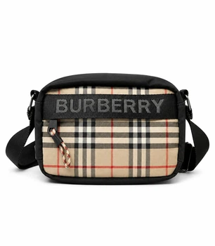 Сумка через плечо с логотипом Burberry мужская, мессенджер барсетка
