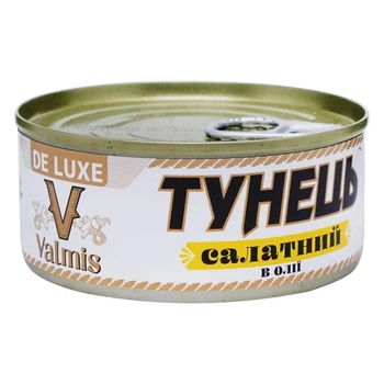 Тунець салатний в рослинній олії Valmis 150г(8855301217877)
