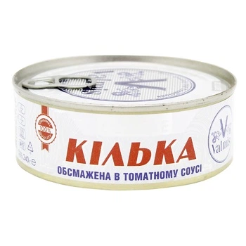 Кілька обсмажена в томатному соусі Valmis 240г(4751007739689)
