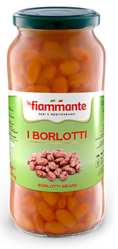 Квасоля консервована Borlotti La Fiammante 540г(8001737191056)