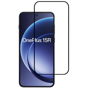 Защитное стекло LUX для OnePlus 15R полная проклейка черный
